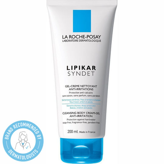 La Roche Posay Lipikar Syndet Αφρόλουτρο σε Gel με Νιασιναμίδη για Θρέψη 200ml