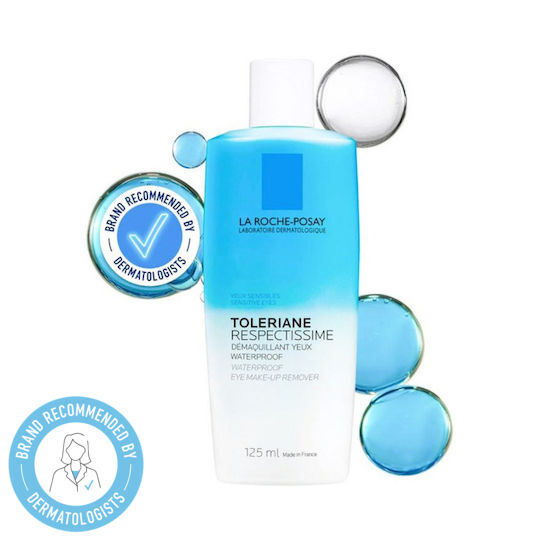 La Roche Posay Respectissime Liquid Waterproof Makeup Remover Face & Eyes 125ml