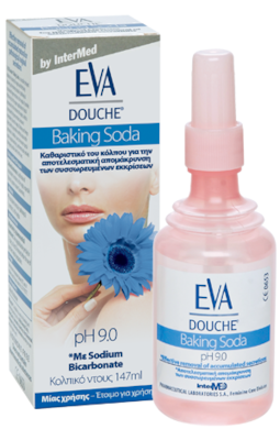 InterMed Eva Douche Baking Soda pH 9 Intimate Area Cleansing Liquid 147ml