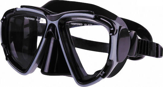 Scuba Force Leon Black Diving Mask