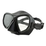 XDive Μάσκα Θαλάσσης Σιλικόνης Zoro σε Μαύρο χρώμα