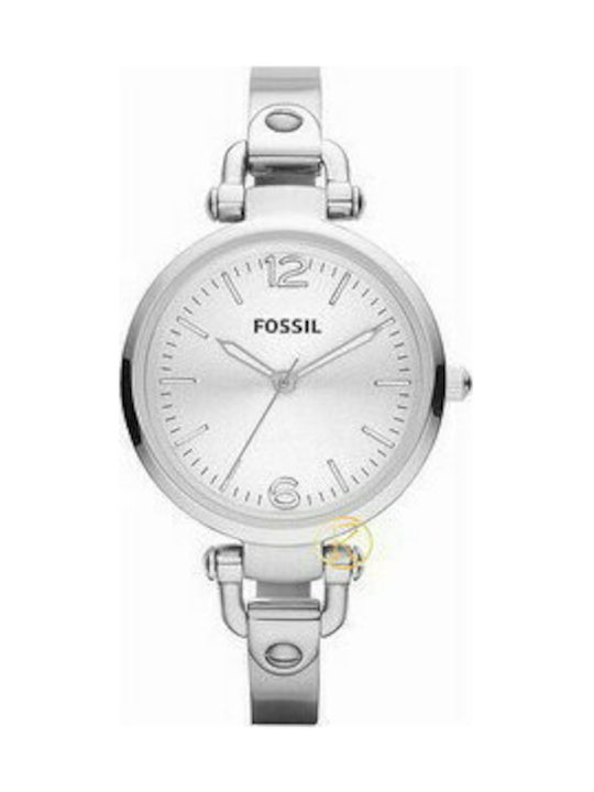 Fossil georgia watch online stainless steel