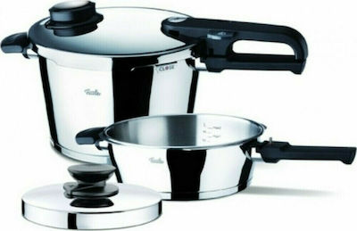 Fissler Coronal Set Quattro Pressure Cooker 8lt and 4lt 62070111