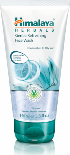 Himalaya Wellness Gentle Refreshing Face Wash Citrus & Honey for Combination Oily Skin Gel Καθαρισμού Προσώπου 150ml