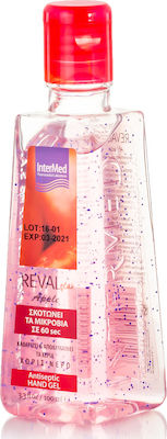 InterMed Reval Hand Gel Desinfektionsmittel Gel für Hände 100ml Apfel