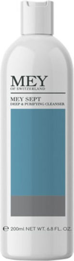 Mey Sept Dermo-Purifying Gel de Curățare a Feței pentru Strălucire și Antiseptică 200ml