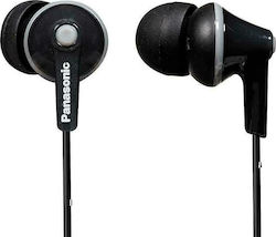 Panasonic Ακουστικά Ψείρες In Ear RP-HJE125 Μαύρα