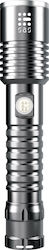 SAS Rechargeable Flashlight LED Waterproof IPX5 with Maximum Brightness 400lm Mont 500 G4