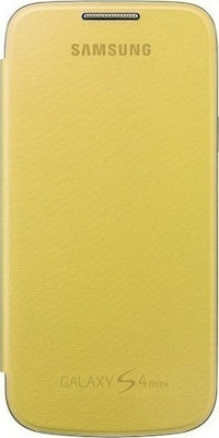 Samsung Flip Cover Yellow (i9190 Galaxy S4 mini)