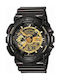 Casio G-Shock Uhr Chronograph Batterie mit Schwarz Kautschukarmband