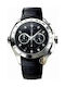 TAG Heuer Men's Watch Battery with Black Leather Strap