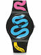 Swatch Ceas Unisex Bărbați 40mm Baterie Cu Curea Din Cauciuc