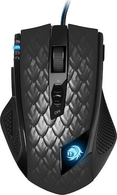 Sharkoon Drakonia RGB Laser Gaming Mouse 8200 DPI Black