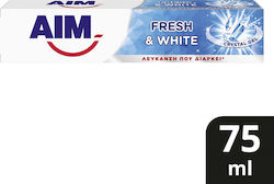 AIM Crystal Gel Fresh & White Οδοντόκρεμα 75ml AIM Crystal Gel Fresh & White Οδοντόκρεμα 75ml
