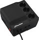 Powerwalker AVR 1200 Compact Σταθεροποιητής Τάσης 1200VA με 3 Πρίζες Ρεύματος