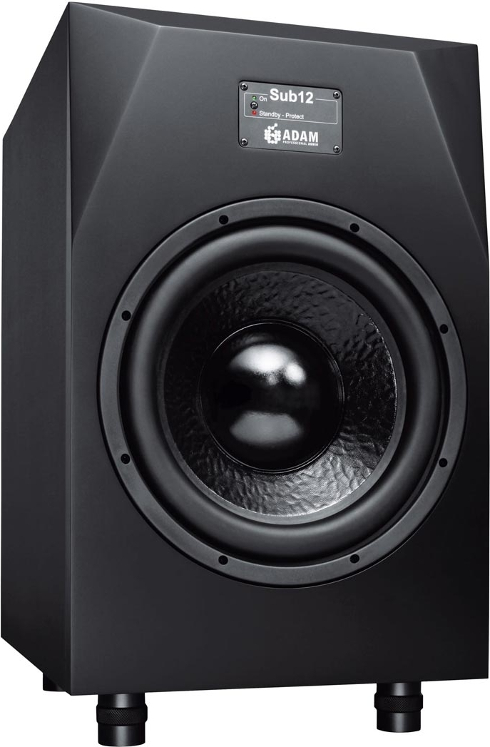 Adam Sub12 Αυτοενισχυόμενο Subwoofer με Ηχείο 12" 200W Μαύρο | Skroutz.gr