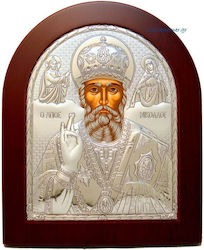 Silver Icon of Saint Nicholas