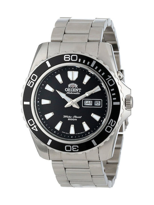 Orient Automatic Watch with Metal Bracelet Silver