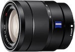 Sony Crop Φωτογραφικός Φακός 16-70 mm F4 ZA OSS Vario-Tessar T* E Standard Zoom για Sony E Mount Black