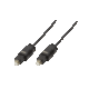LogiLink Optical Audio Cable TOS male - TOS male Μαύρο 3m (CA1009)