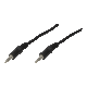LogiLink 3.5mm male - 3.5mm male Cable Black 2m (CA1050)