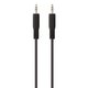 Belkin Καλώδιο 3.5mm male - 3.5mm male Μαύρο 2m (F3Y111BF2M)