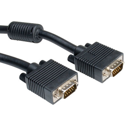 Roline VGA male to VGA male Black 6m Cable (11.04.5256)