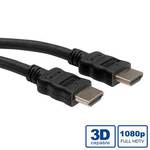 Roline HDMI 1.4 Cable HDMI male - HDMI male 5m Μαύρο