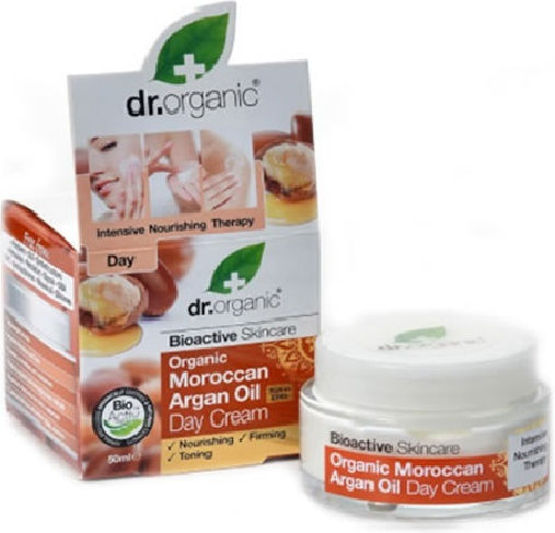 Dr.Organic Moroccan Argan Oil Cream Face Day with Aloe Vera 50ml