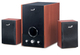 Genius SW-HF2.1 1700 Компютърни говорители 2.1 с мощност 45W в Кафяв цвят