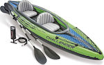 Intex 68306 Φουσκωτό Kayak Θαλάσσης 2 Ατόμων Πράσινο
