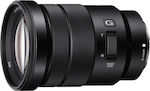 Sony Crop Camera Lens 18-105mm f/4 Mid-Range Tele Zoom for Sony E Mount Black