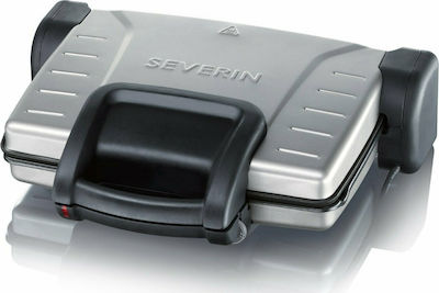 Severin Sandwich Maker Grill with Removable Plates 1800W Inox