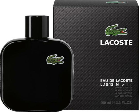 香水(男性用) LACOSTE Eau de Lacoste L.12.12 Noir100ml Lacoste L.12.12 Noir Eau de Toilette, Men's Perfume Style