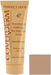 Coverderm Perfect Legs Waterproof SPF16 Flüssiges Make-up 04 50ml