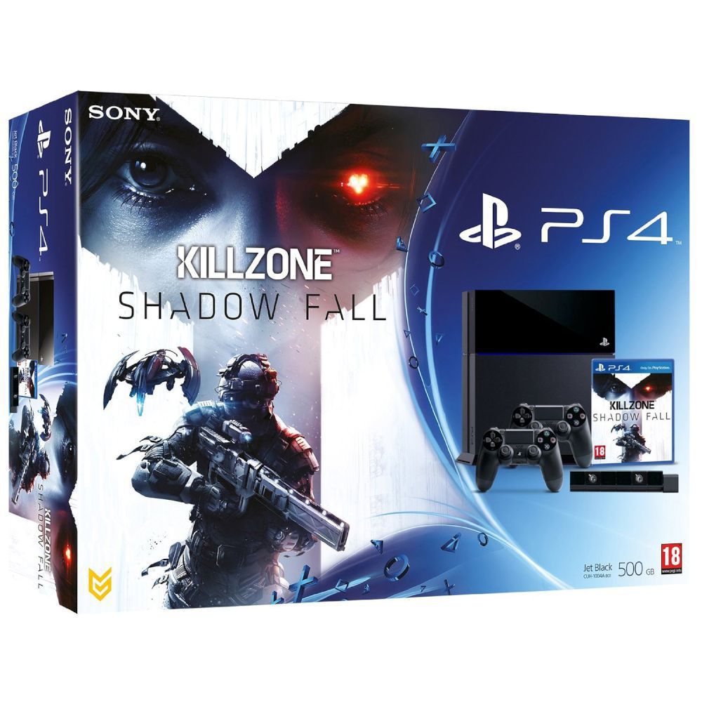 Sony Playstation 4 (PS4) 500GB & KillzoneShadow Fall & Dualshock 4