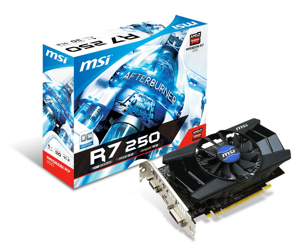 MSI Radeon R7 250 1GB OC (R7 250 1GD5 OC) | Skroutz.gr