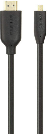 Belkin HDMI 1.4 Cable HDMI male - micro HDMI male 3m Black