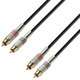 Adam Hall K3TCC0100 Cable RCA male - RCA male 1m