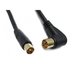 Prolink Antennenkabel Koax-Stecker - Koax-Buchse Weiß 1,5 m PL257GW-0150 1 Stück