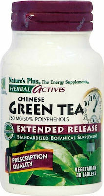 Nature's Plus Green Tea 750mg 30 ταμπλέτες
