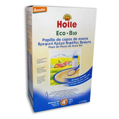 Holle Baby Cream Oat Flakes Gluten-Free for 4m+ 250gr