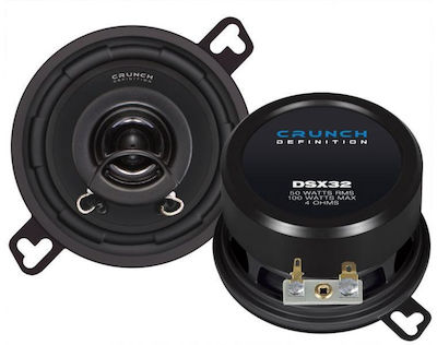 Crunch Car Speaker Set DSX 32 3.5" with 50W RMS (2 Way)