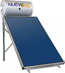 Nuevosol Ηλιακός Θερμοσίφωνας 120 λίτρων Glass Διπλής Ενέργειας με 2τ.μ. Συλλέκτη