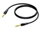 Procab CLA610/3 Kabel 6,3mm Stecker - 6,3mm Stecker 3m Schwarz (CLA610/3)