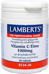 Lamberts Vitamin C Time Vitamină 1000mg 30 Tablete