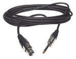 Audiophony CM/XFJM-10 Cablu XLR de sex feminin - 6,3 mm de sex masculin Negru 10m (7955)