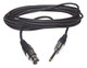 Audiophony CM/XFJM-3 XLR-Kabel weiblich - 6,3mm Stecker Schwarz 3m 7953