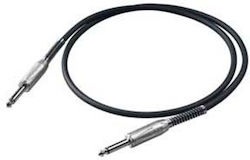 Proel Instrument Cable 6.3mm male - 6.3mm male 3m (BULK100LU3)