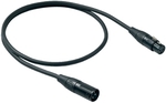 Proel CHL250LU5 Кабел XLR мъжки - XLR женски Черно 5м (CHL250LU5)